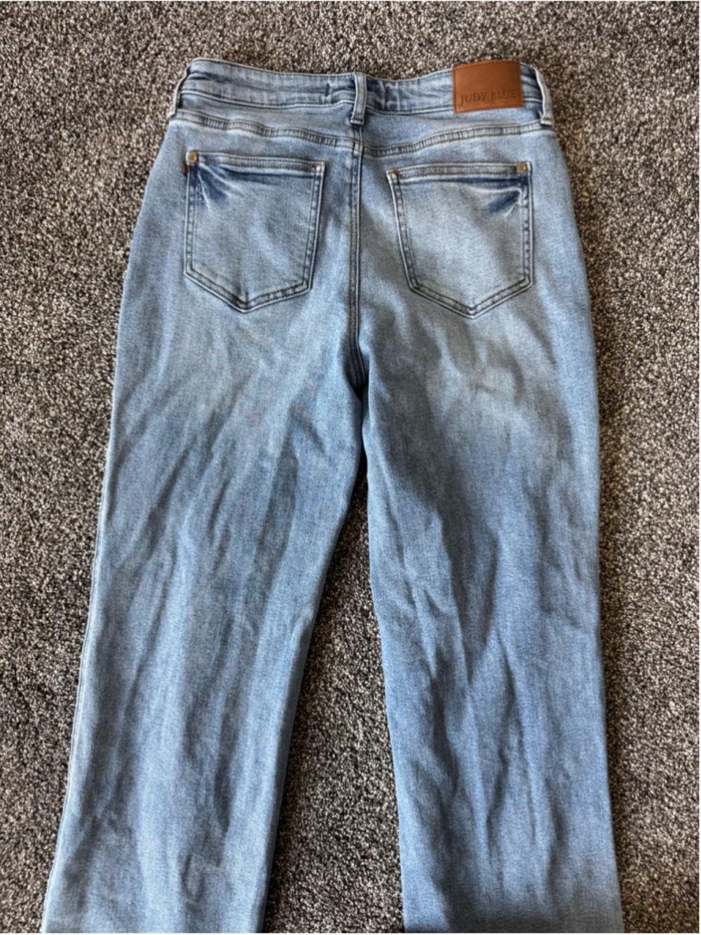 Women's Judy Blue 90’s Straight Leg Destructed Jeans Size 28 - Picture 12 of 14